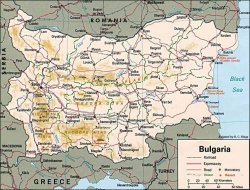 Bulgaria map 