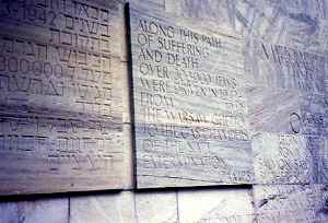 Umschlagplatz memorial