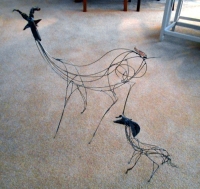 wire animals